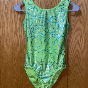 Light Green Gymnastics Leotard